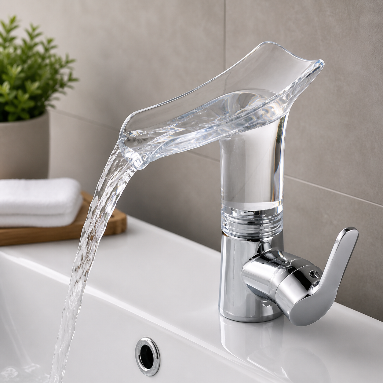 Single Lever Basin Mixture Chrome JIF312