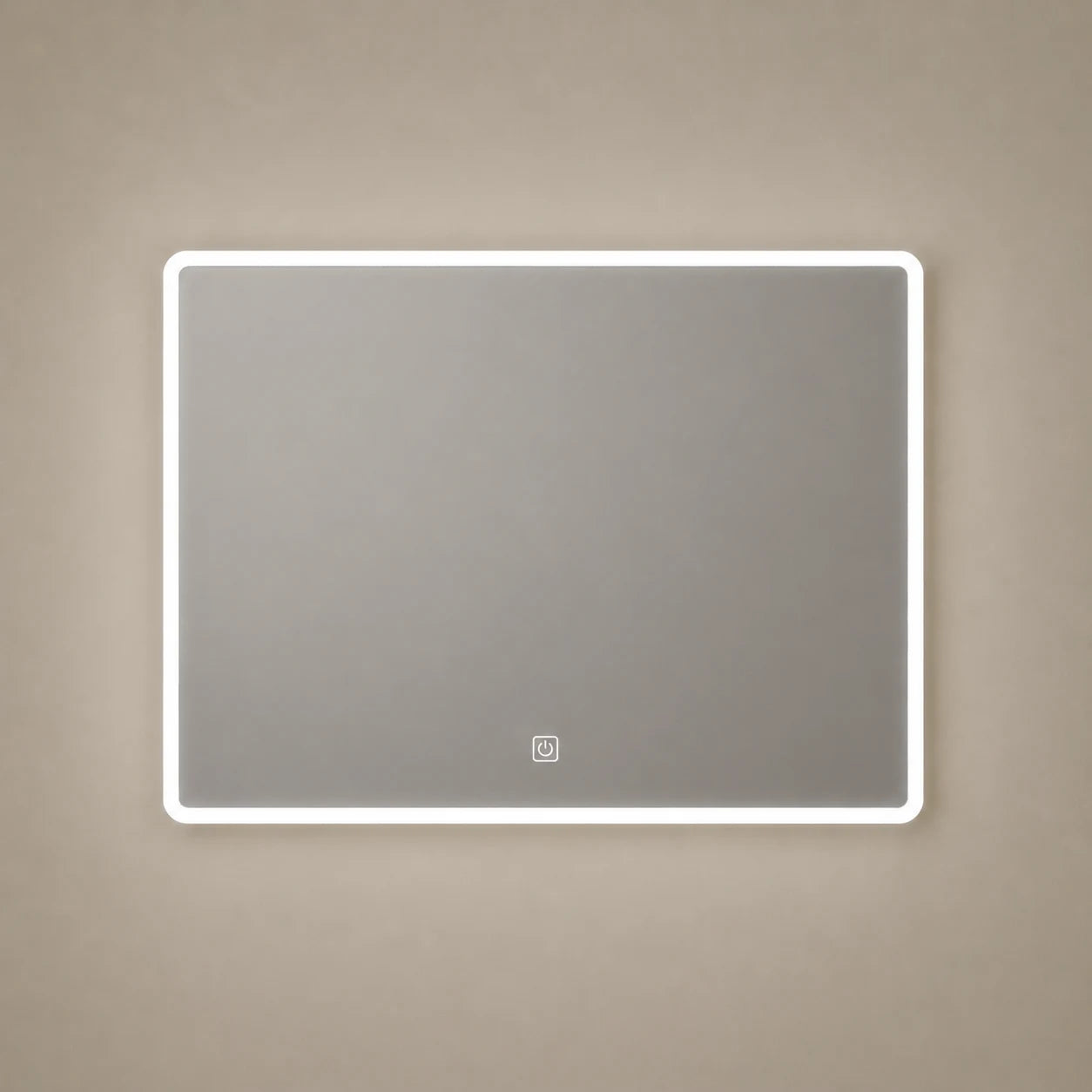 LED Rectangular Bathroom Mirror with Touch Sensor