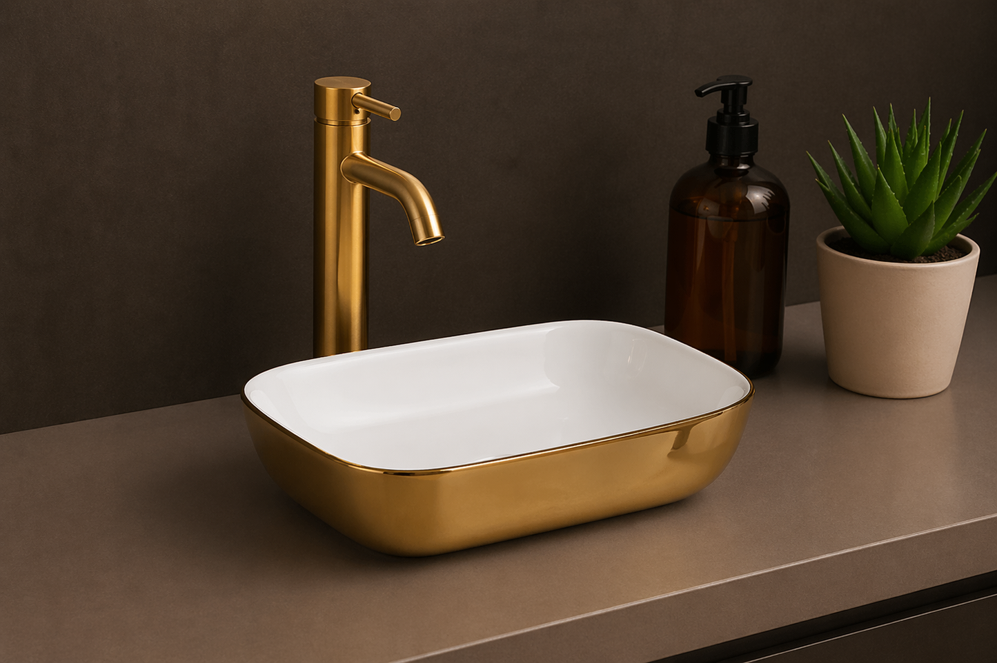 Ceramic Table Top Wash Basin JCB017 45x32.5x13.5