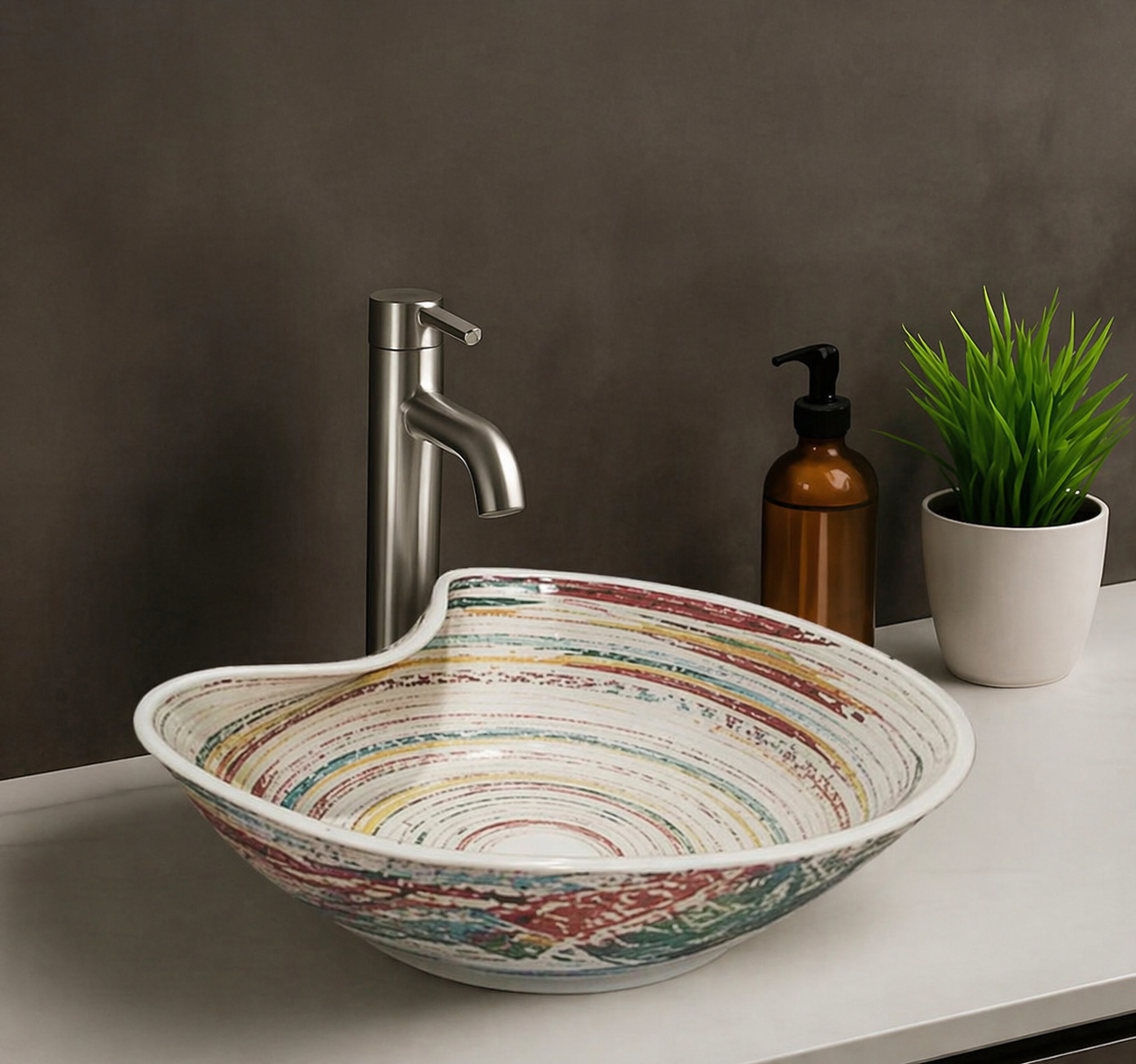 Ceramic Table Top Wash Basin JCB200 43x41x15