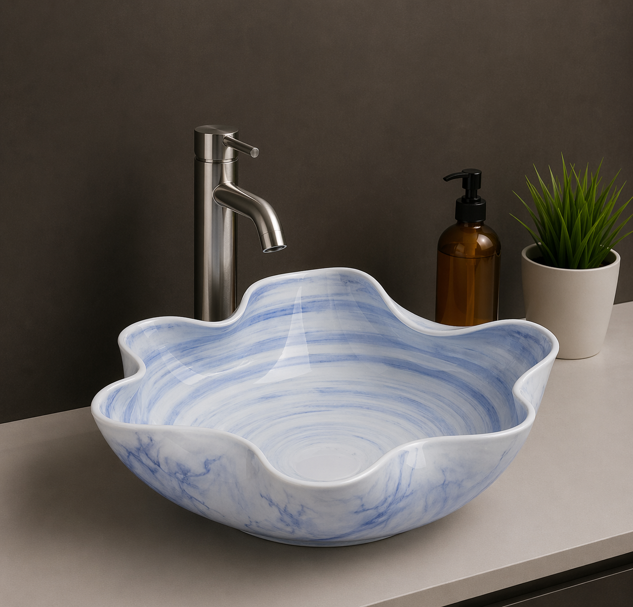 Ceramic Table Top Wash Basin JCB204 42x43x15.5