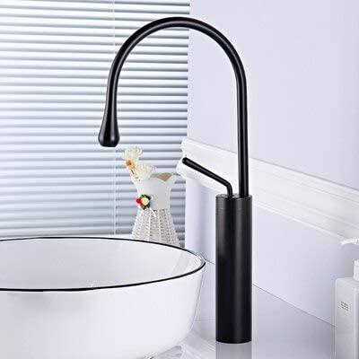 Single Lever Basin Mixture Black Tall NI01017