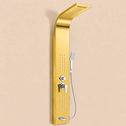 5-in-1 Shower Panel Tower System with Rainfall & Body Jets - JSP01002