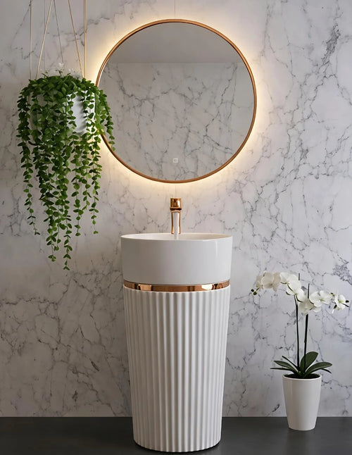 pedestal basin