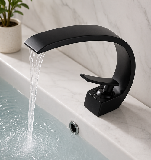 Single Lever Basin Mixture Black JIF307