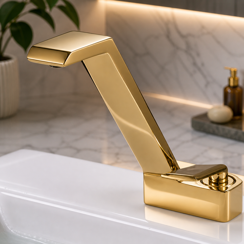 Single Lever Basin Mixture Gold JIF321