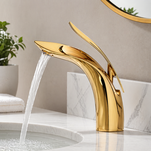 Single Lever Basin Mixture Gold JIF326
