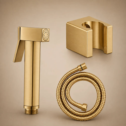 Brass Health Faucet Set Brushed Gold - HF01010