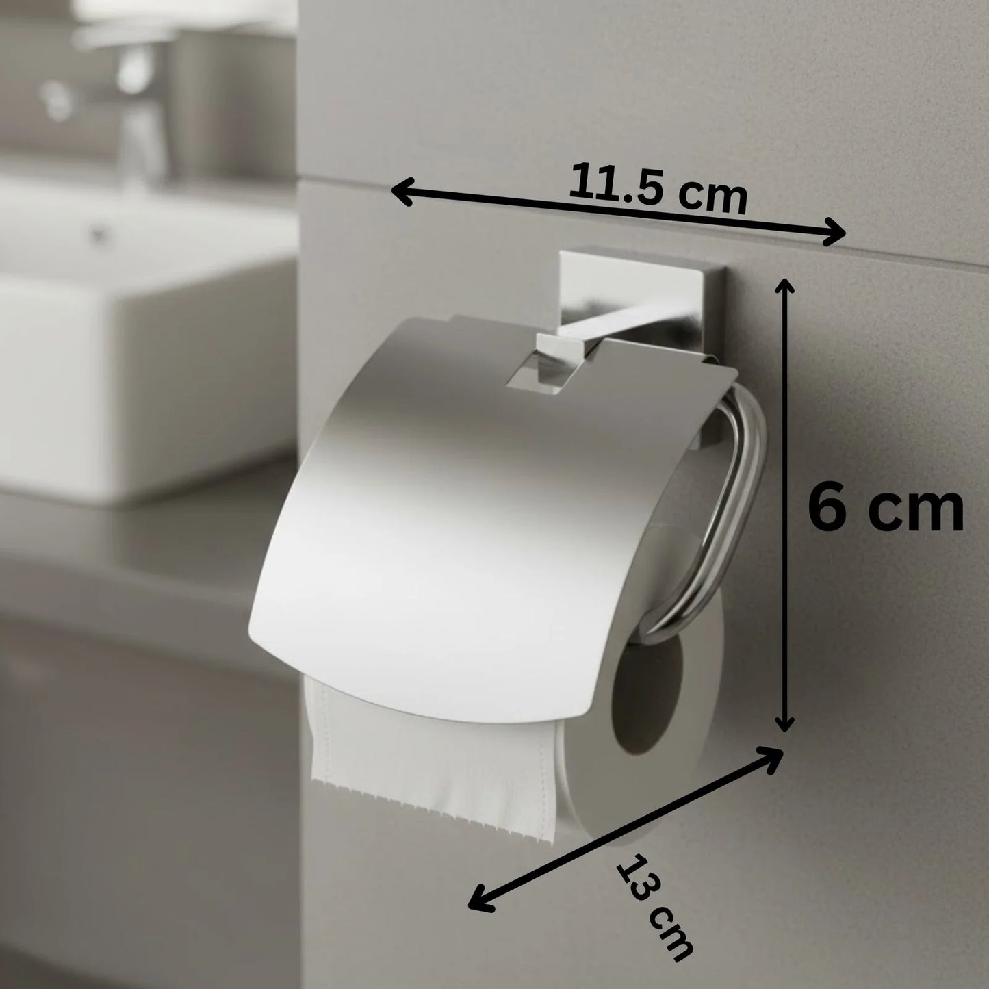 FORTIZ Paper Holder FOB1007 Chrome_0.1