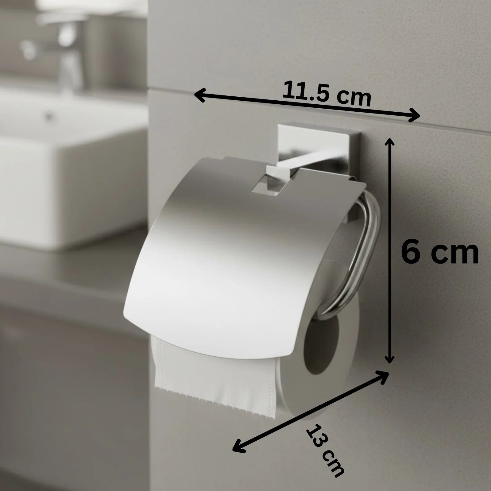FORTIZ Paper Holder FOB1007 Chrome_0.1