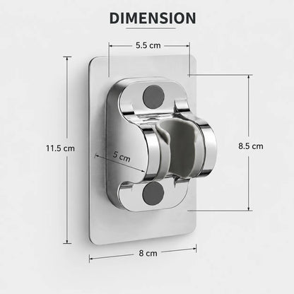 Self Adhesive Health Faucet & Hand Shower Holder Stand - SST01005