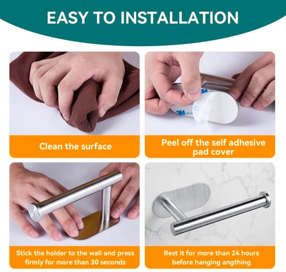 self adhesive paper holder