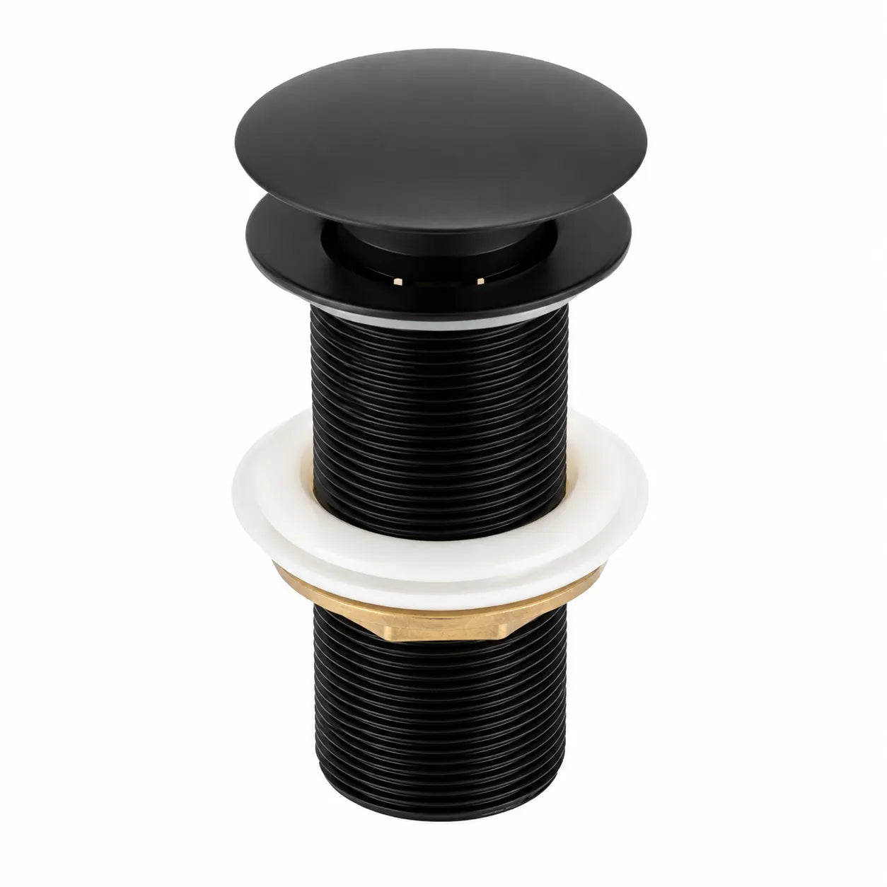 Black Popup Waste Coupling - WC01007
