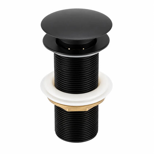 Black Popup Waste Coupling - WC01007