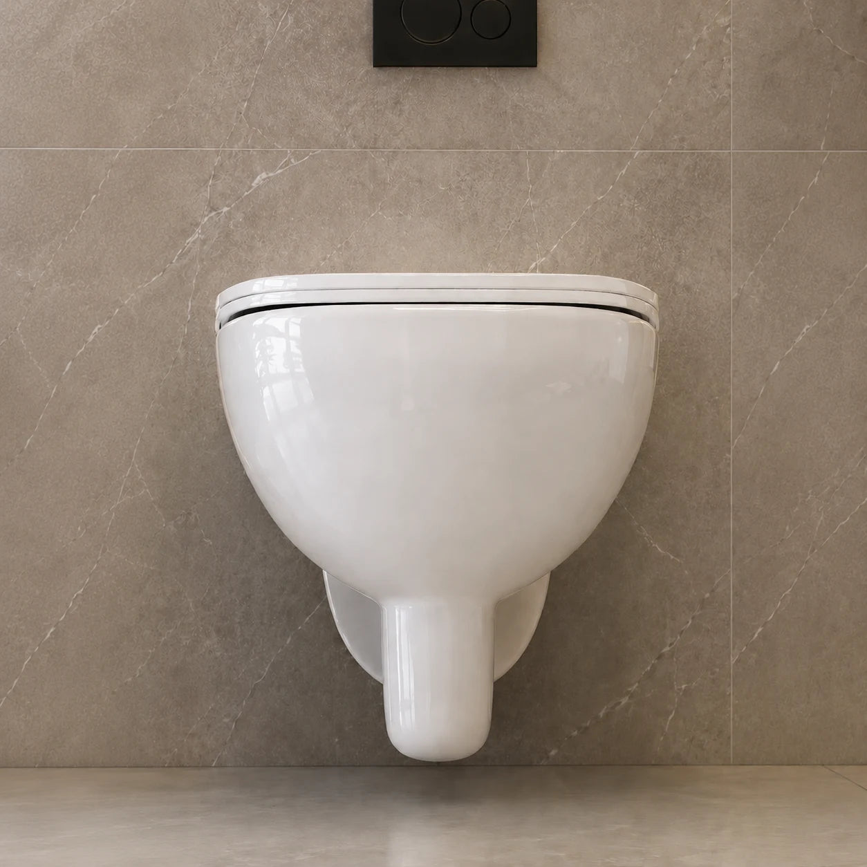 Wall Mounted WC with Inbuilt Jet - ROZY PRO