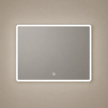 LED Rectangular Bathroom Mirror with Touch Sensor