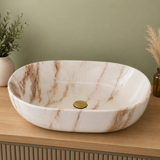 Designer Table Top Ceramic Wash Basin - JCB147