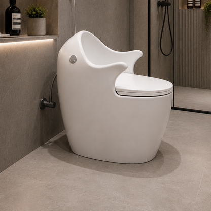 Arm Rest Toilet | Inbuilt Flush | Soft Close Seat | S-Trap WC - JCI111201