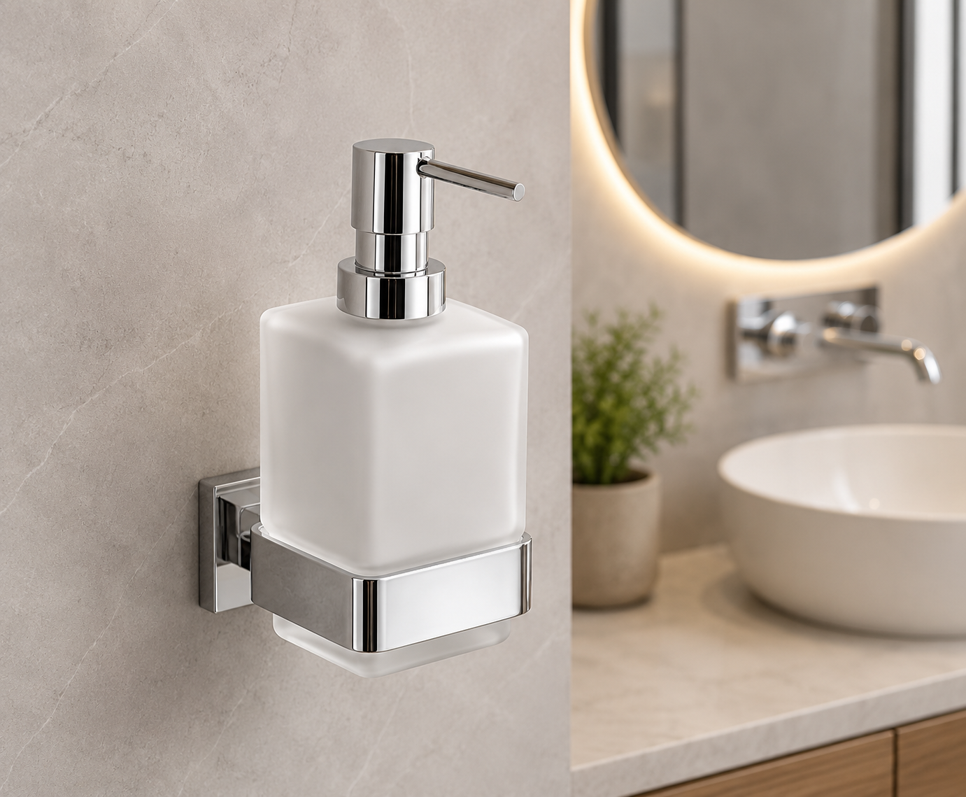 EDGE Soap Dispenser EDB1008 Chrome