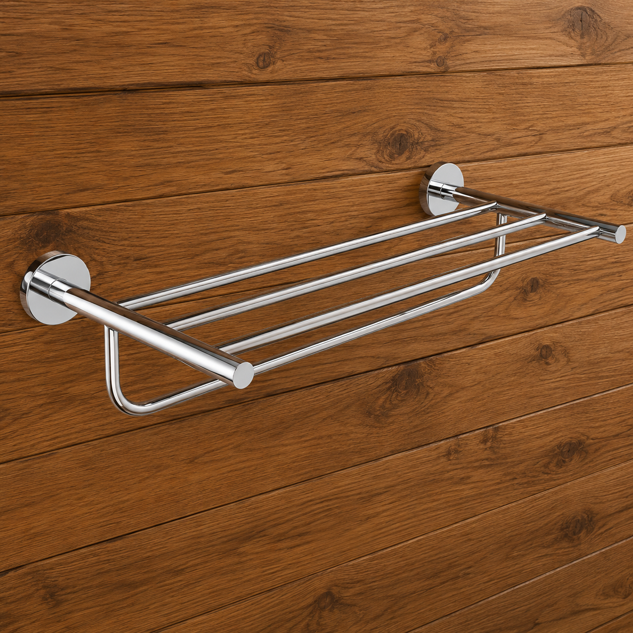 ELIKA Towel Rack Chrome - ELB1006