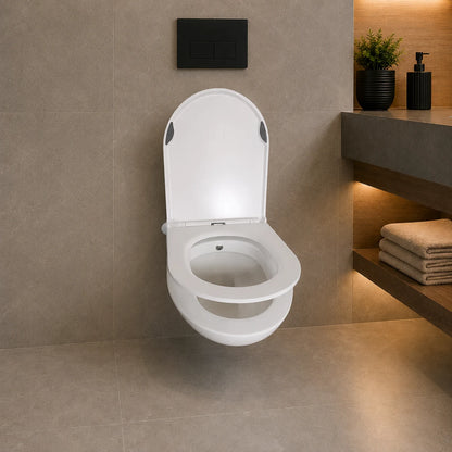 Wall Mounted WC with Inbuilt Cleaning Jet - FAST PRO