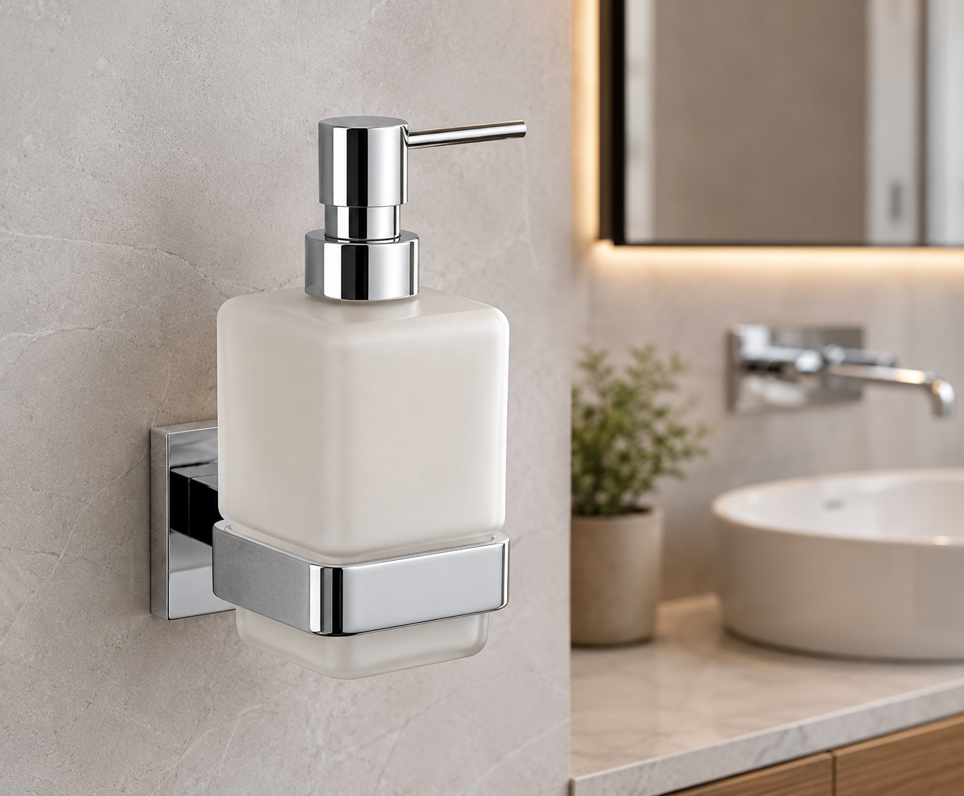 FORTIZ Soap Dispenser FOB1008 Chrome