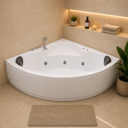 Luxury Corner Jacuzzi Bathtub - JBT01036