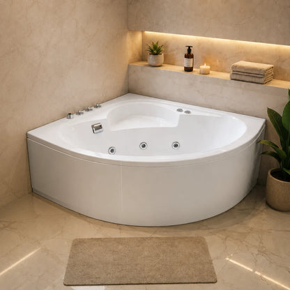 Luxury Corner Jacuzzi Bathtub - JBT01036