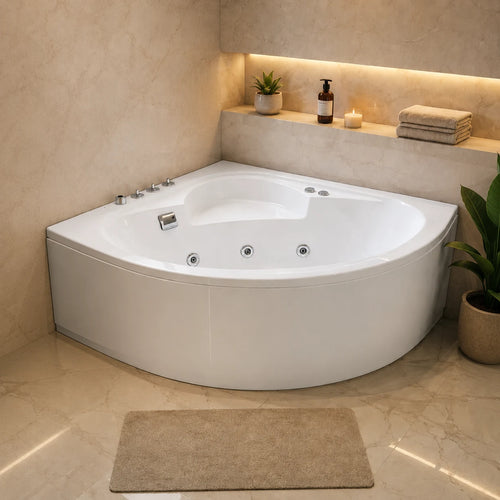 Luxury Corner Jacuzzi Bathtub - JBT01036