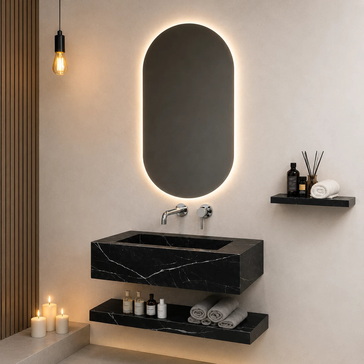 VANITY CABINETS JBV01047A (Without Tap Hole)