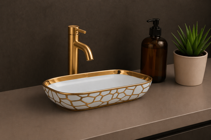 Ceramic Table Top Wash Basin JCB002 45.5x32.5x13.5