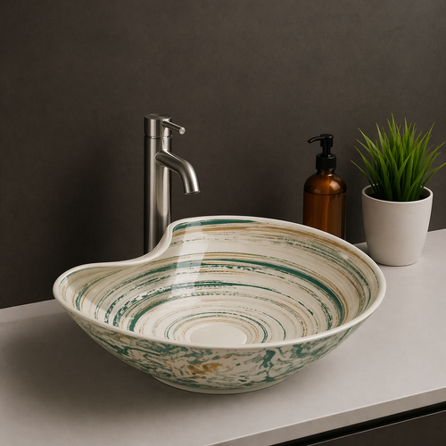 Ceramic Table Top Wash Basin JCB202 43x41x15