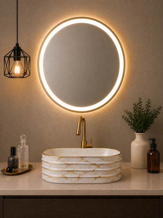 Ceramic Table Top Wash Basin JCB220 50x30x15