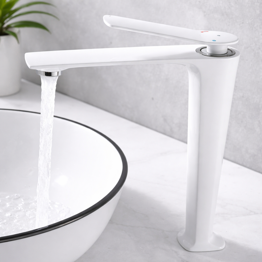 Single Lever Basin Mixture White JIF324