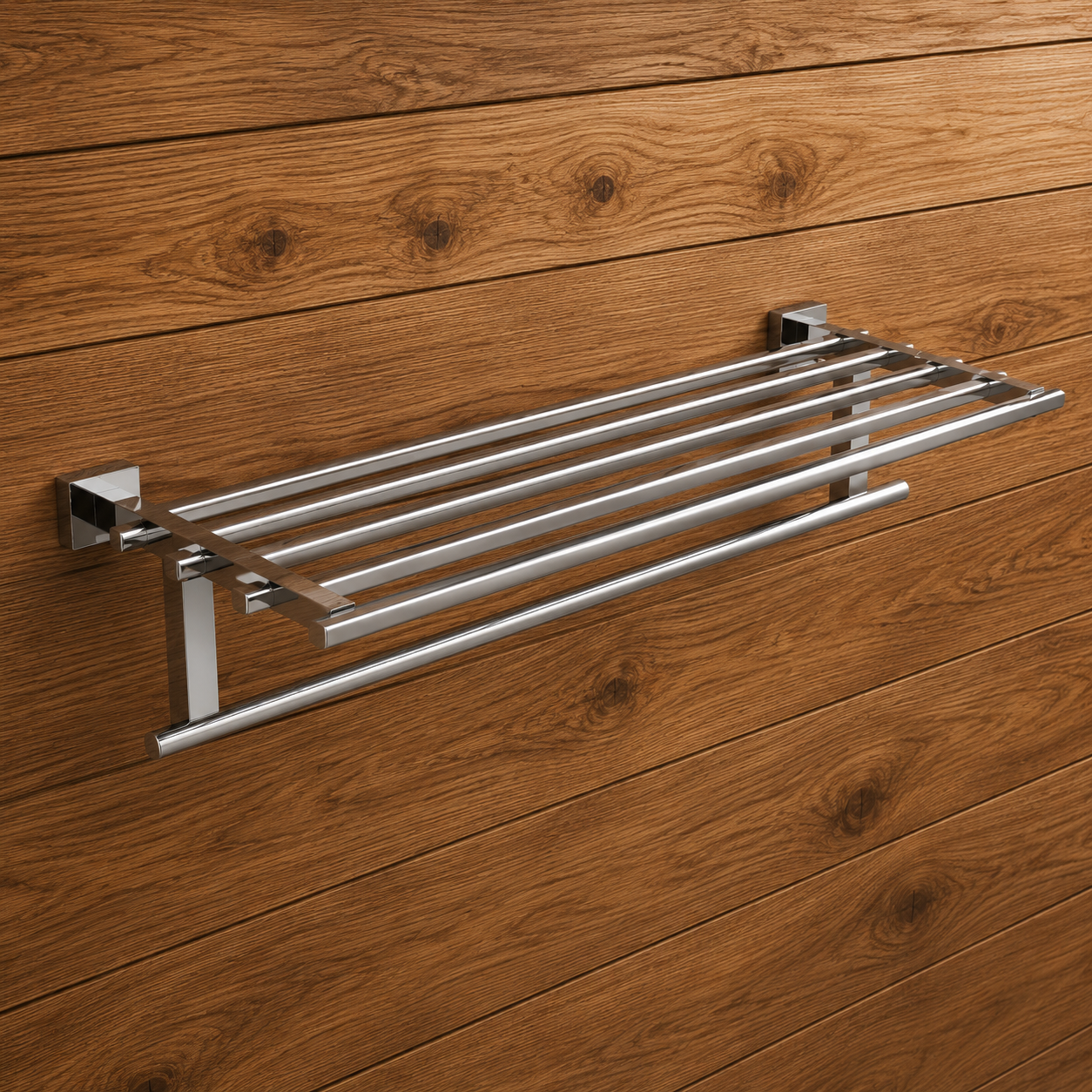 LEXY Towel Rack Chrome - LEB1006