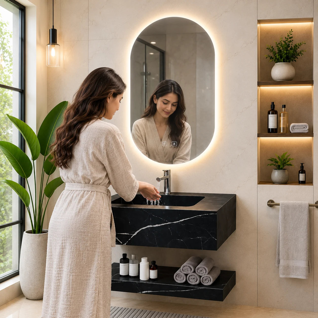 VANITY CABINETS JBV01047B (With Tap Hole)