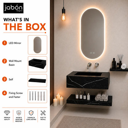 VANITY CABINETS JBV01047A (Without Tap Hole)