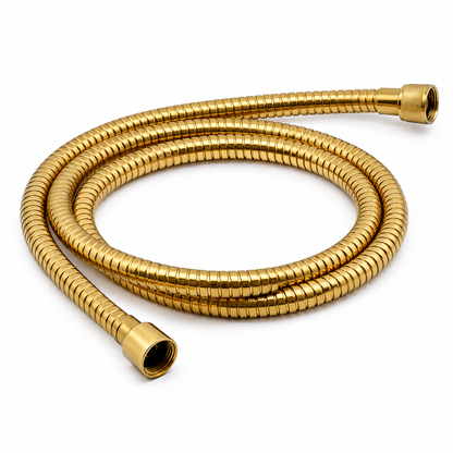 Premium Gold ABS Hand Shower Set for Modern Bathroom - HS01015