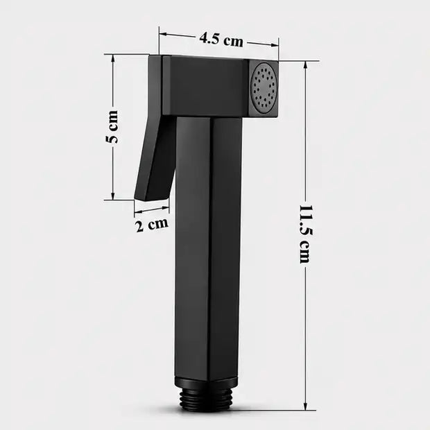 Brass Health Faucet Set Black - HF01013