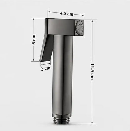 Brass Health Faucet Set Graphite Finish - HF01015