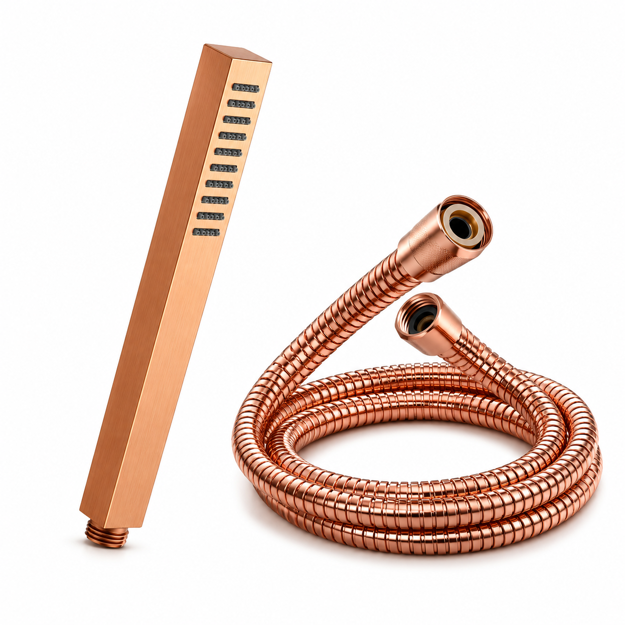 Rose Gold ABS Hand Shower Set for Modern Bathroom - HS01016