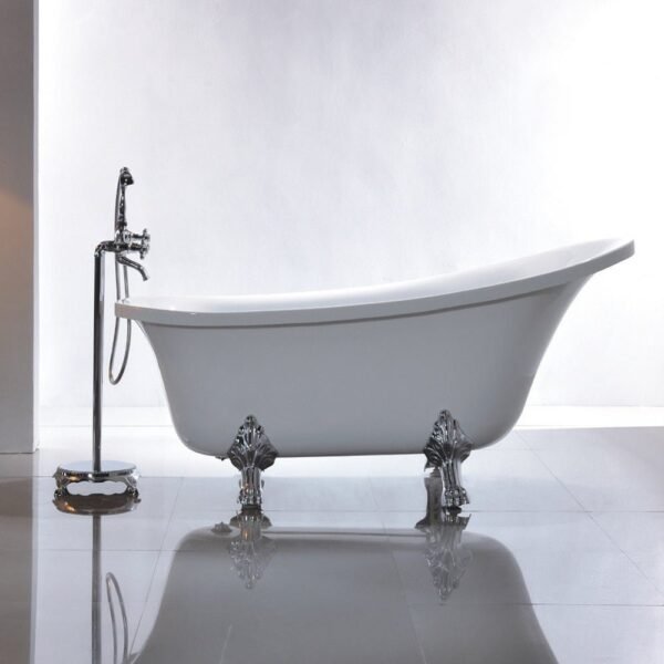 LANCY Free Standing Bath Tub White (Glossy)