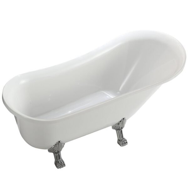 LANCY Free Standing Bath Tub White (Glossy)