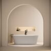 INFINITY Free Standing Bath Tub White (Glossy)