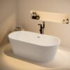 INFINITY Free Standing Bath Tub White (Glossy)