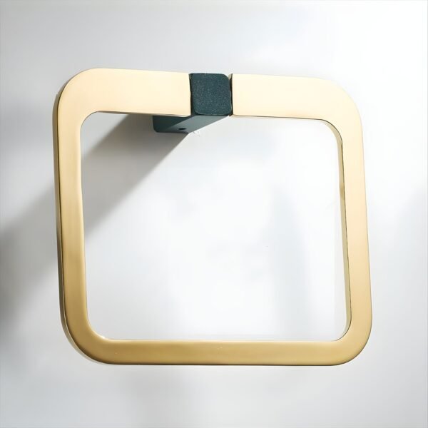 JIBA011 Coat hook Green & Gold
