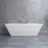 ERINA Free Standing Bath Tub White (Glossy) Finish