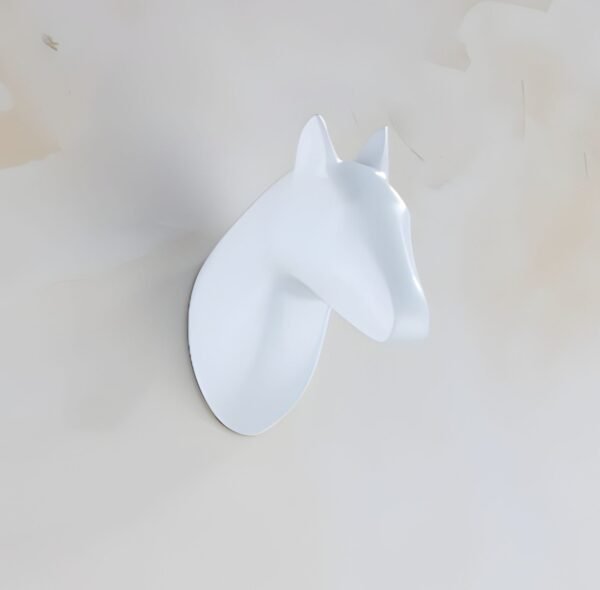 JIBH019 Coat hook White (Hourse)