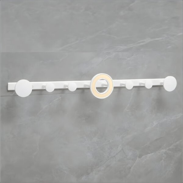 JIBH029 Coat Hook White | 7 Point |