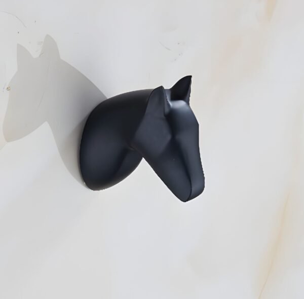 JIBH018 Coat hook Black (Hourse)